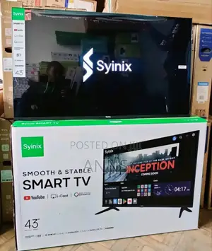 Bluetooth Enabled Synix 43 Inch Smart Tv