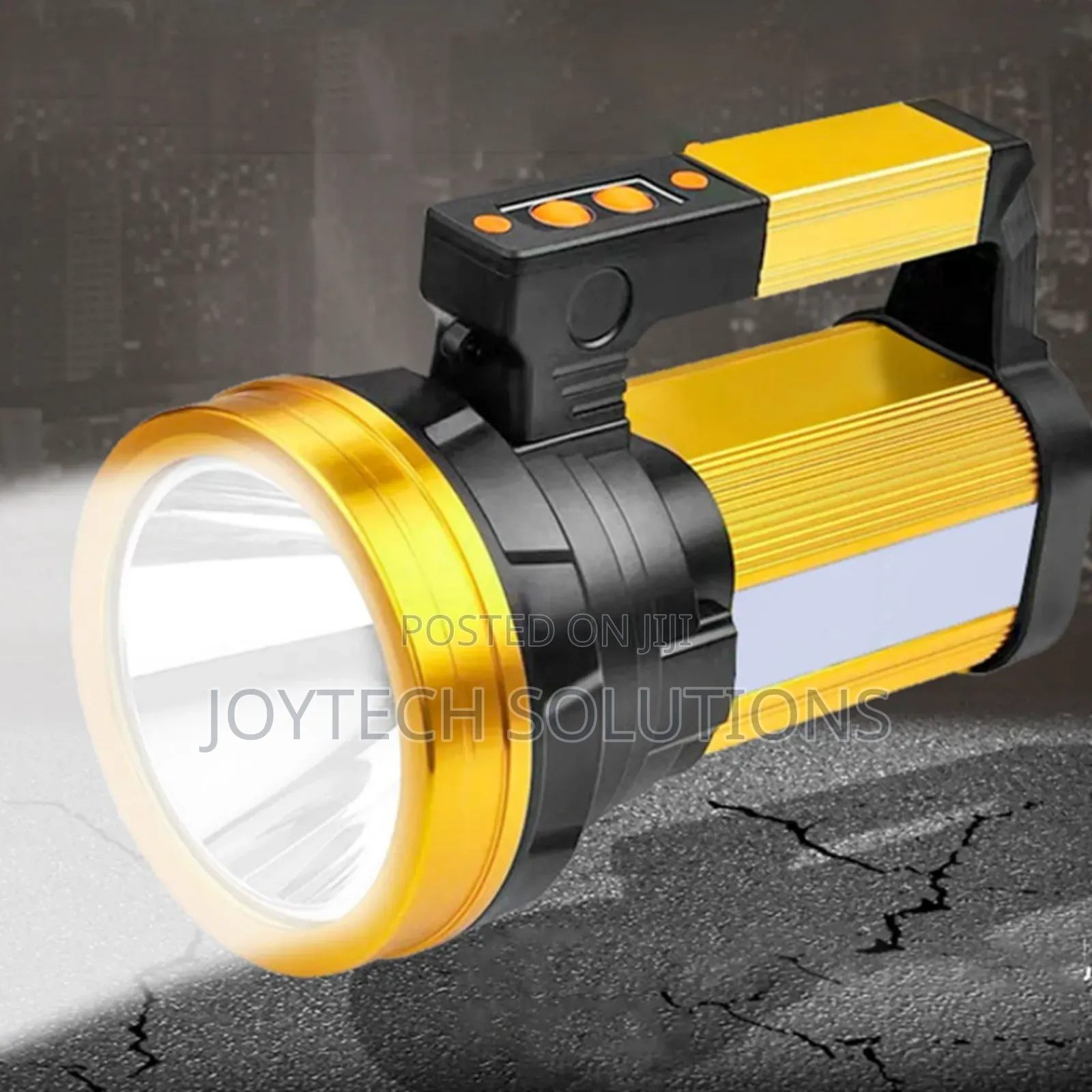 Rechargeable Spotlight Flashlight 15000 Lumen Handheld Spotlight