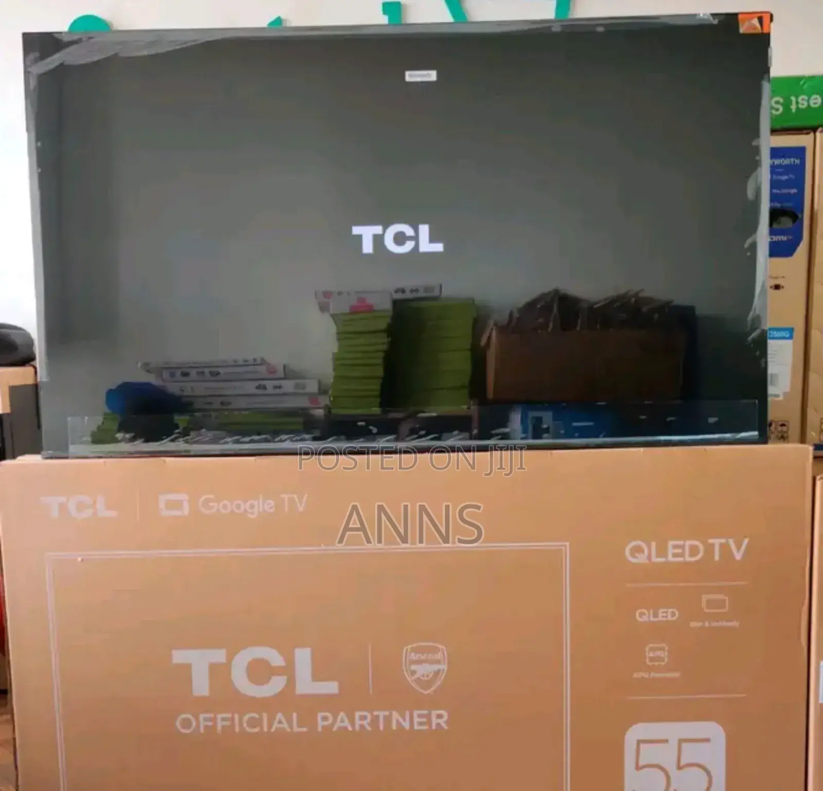 Bluetooth Enabled TCL , 55 Inch Qled Tv