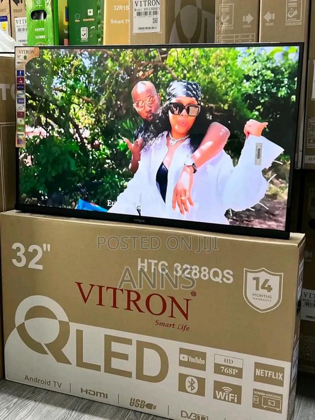 Vitron 32-Inch Qled Smart Android Tv