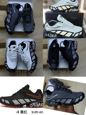 Quality Casual Leather Design Nike Shox Sneakers Shoes