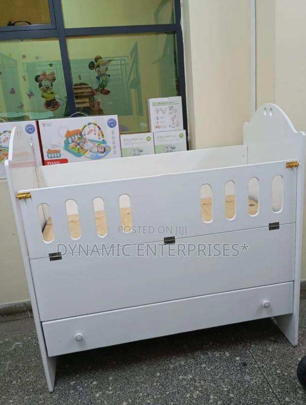 MDF Baby Cot - main view