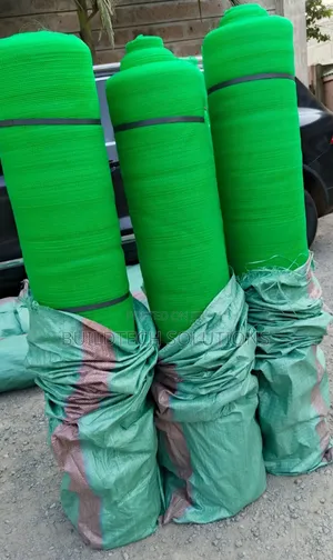 Green Outdoor Construction Nets