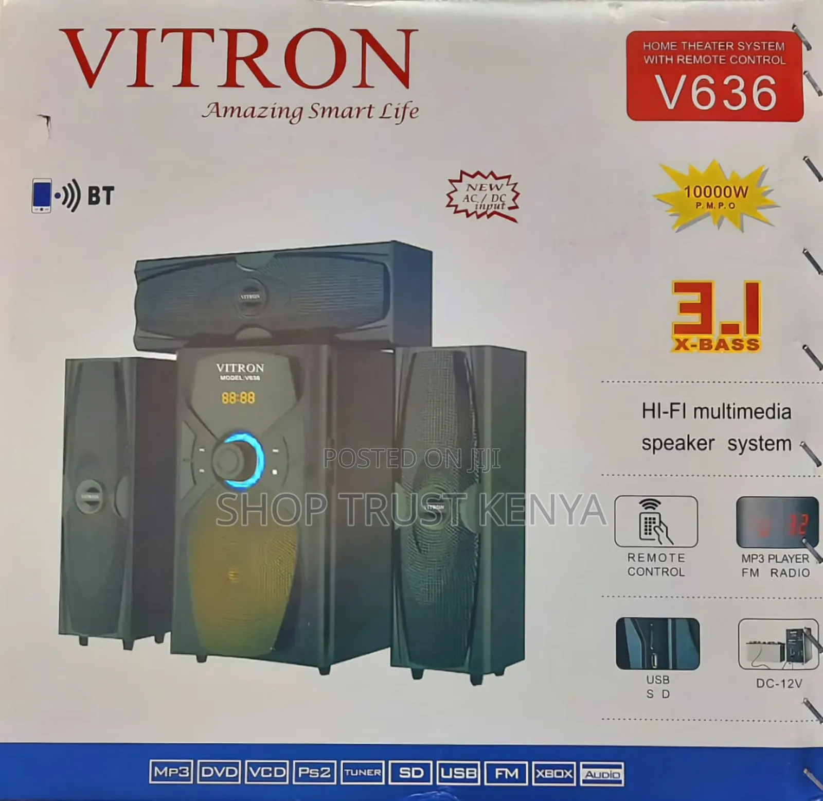 Vitron V636 Woofer 3.1 Speaker System