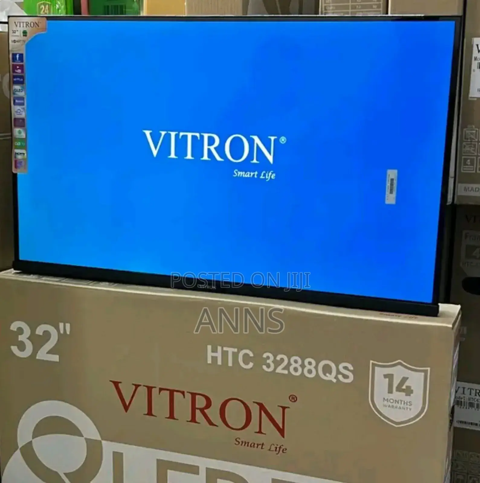 Vitron 32-Inch Qled Smart Android Tv