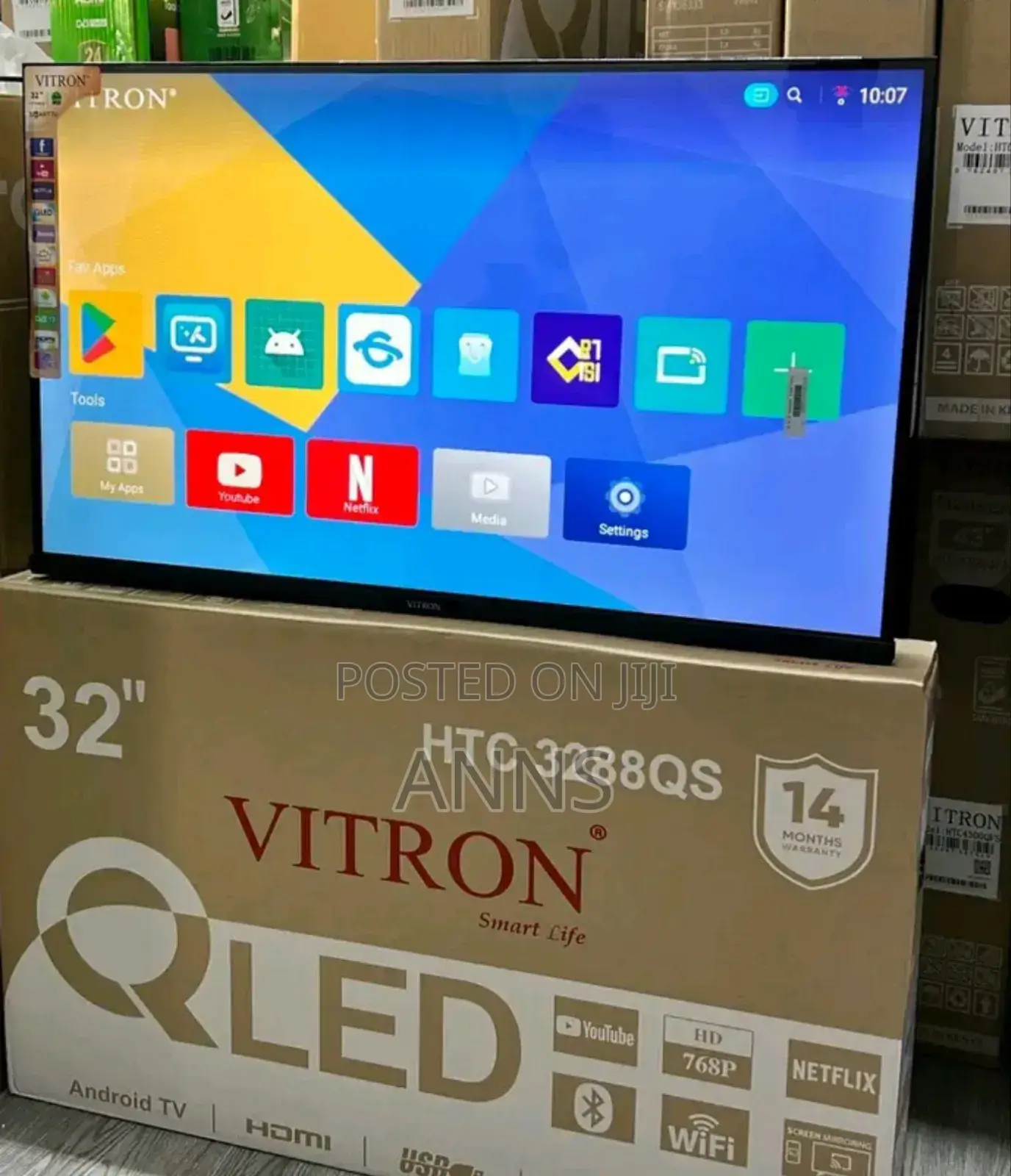 Frameless 32 Inch Smart Tv Vitron