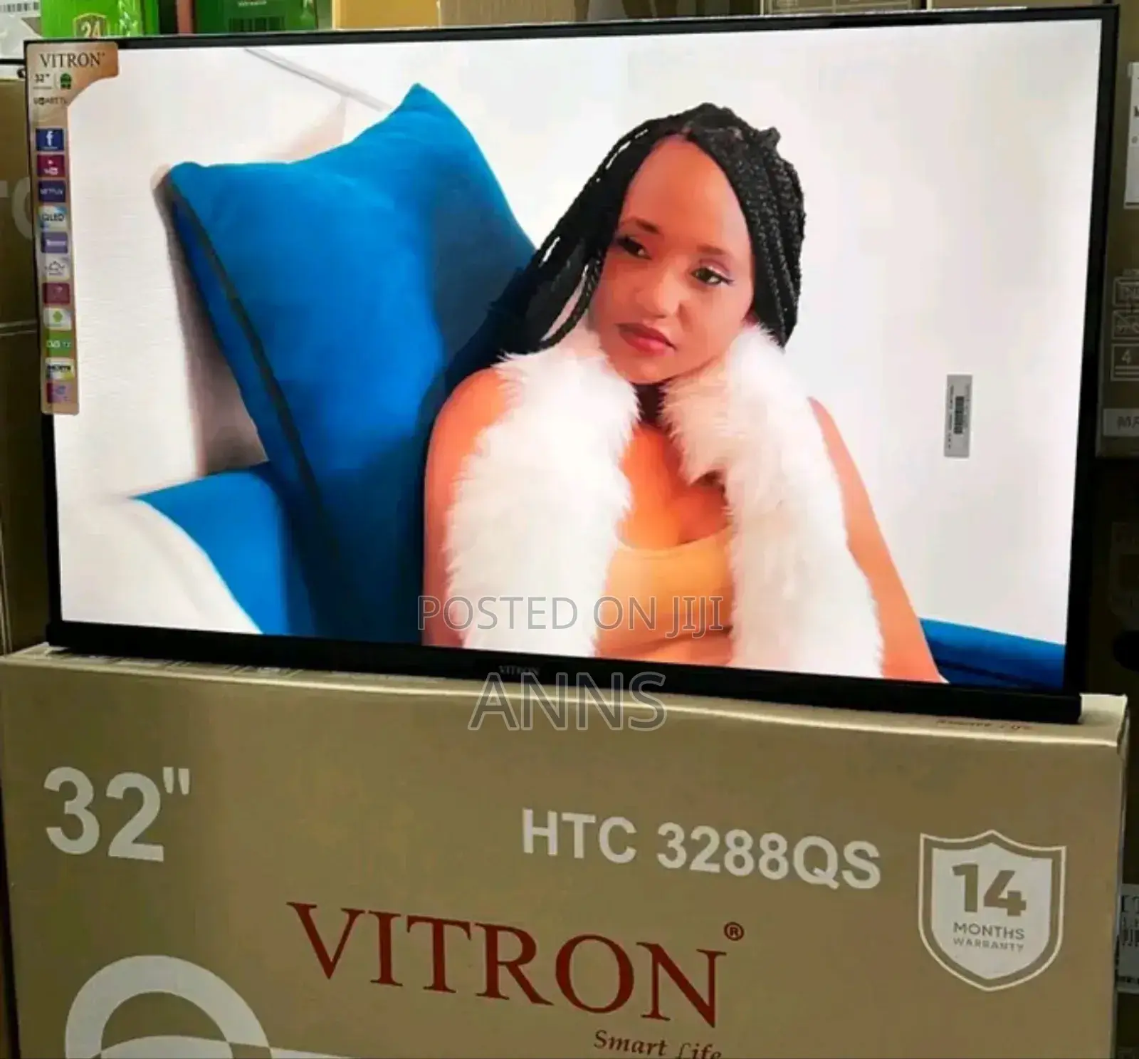 Bluetooth Enabled Vitron 32 Inch Smart Tv Qled