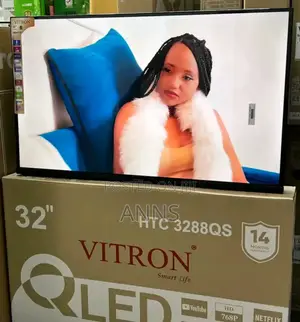 Frameless Qled 32 Inch Vitron Smart Tv
