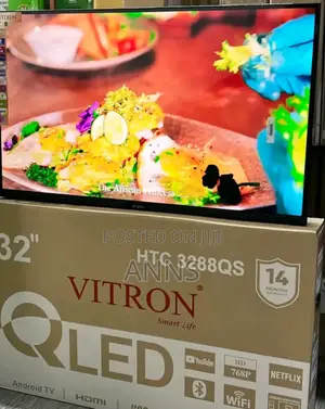 Frameless Qled 32 Inch Vitron Smart Tv