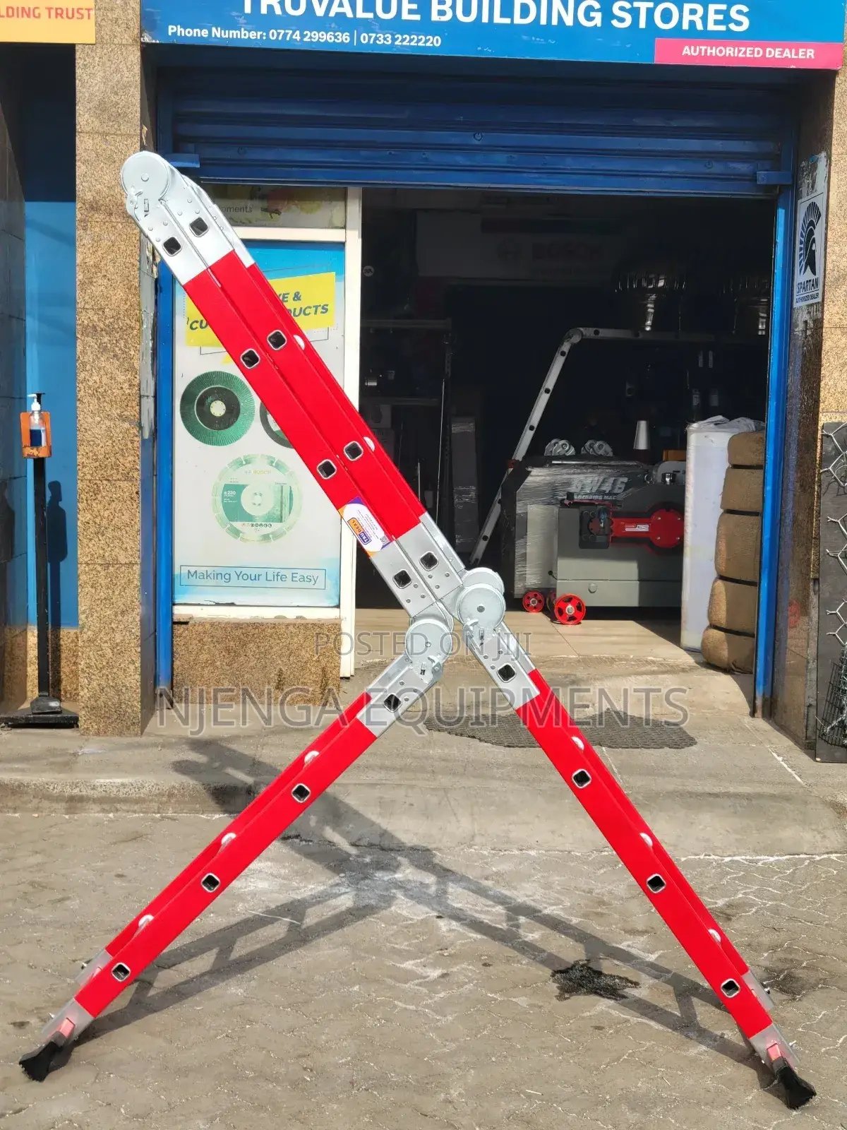 4x4 Multipurpose Ladder, Fibreglass