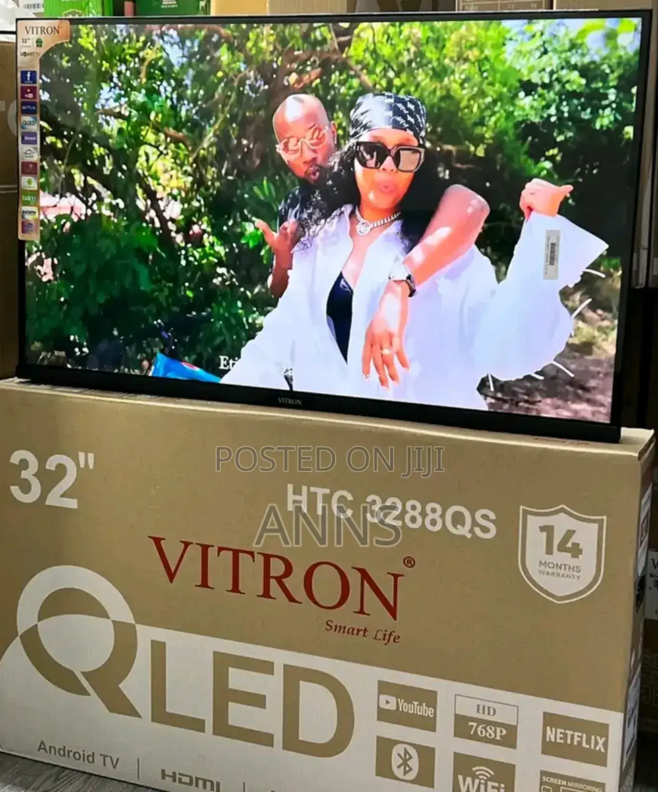 With Warranty Vitron 32 Inch Smart Tv