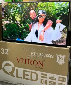 With Warranty Vitron 32 Inch Smart Tv
