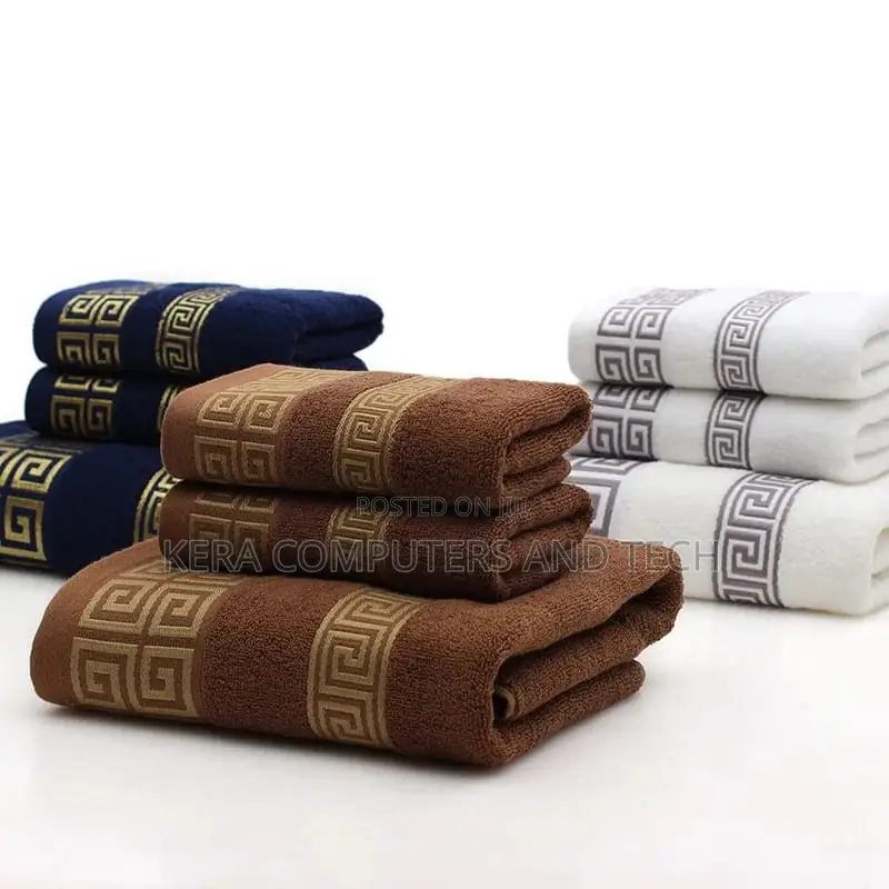 3pcs/Set Cotton Bath Towel Restocked