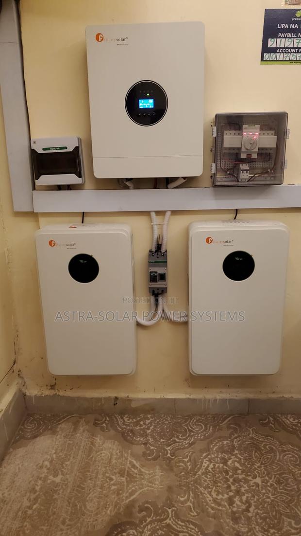 Complete 8kva Solar Energy System- 10kwh Lithium Storage- 7.08kw Solar - main view