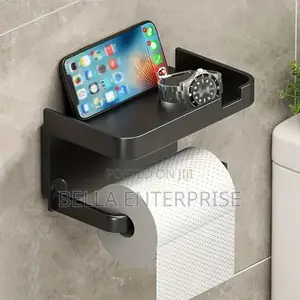 Bathroom Tissue Paper Holder Restocked Wall Mounted Paper Roll