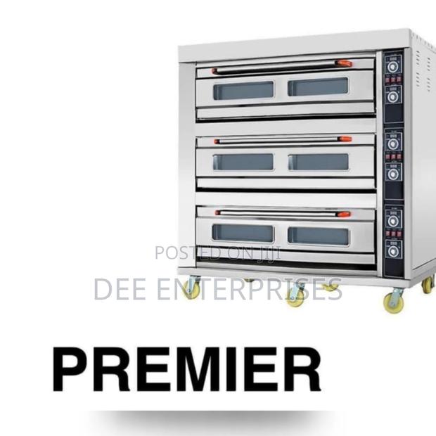 Commercial Electric Oven 3 Decks 9 Trays - main view