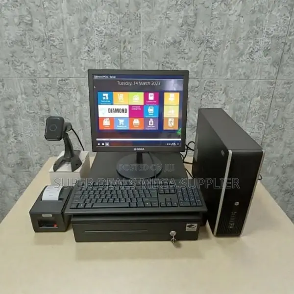 Electronic Shops and Retail Shops Pos Software Complete System Kit