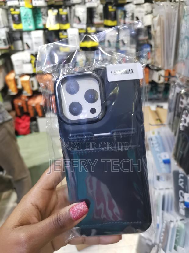 Surazo Leather Back Case With Card Holders for Apple iPhone 16 Pro Max - main view