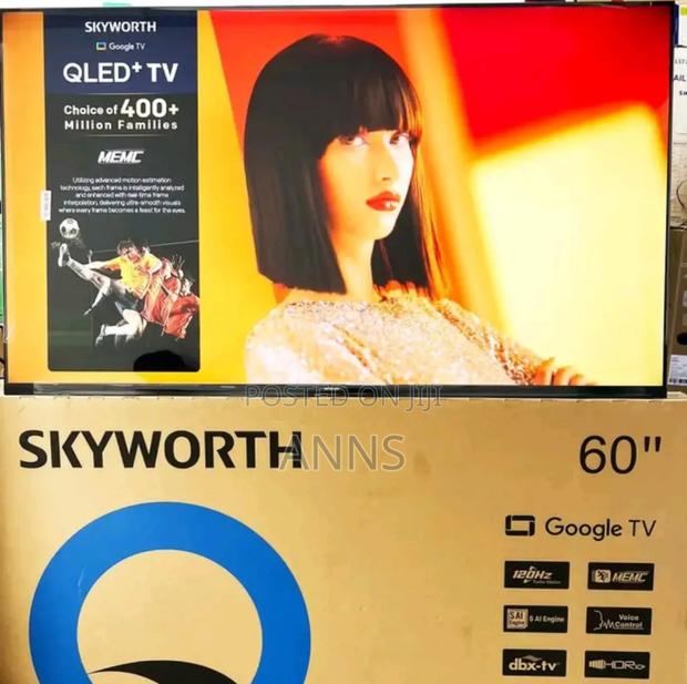 Goggle Tv Skyworth 60" Inch Smart Tv - thumbnail 2