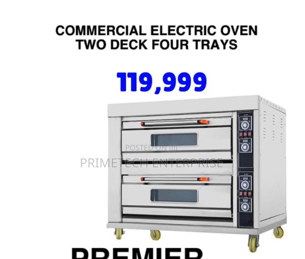 Commercial Ovens 2deck 4trays (Single Phase and 3phase) - main view
