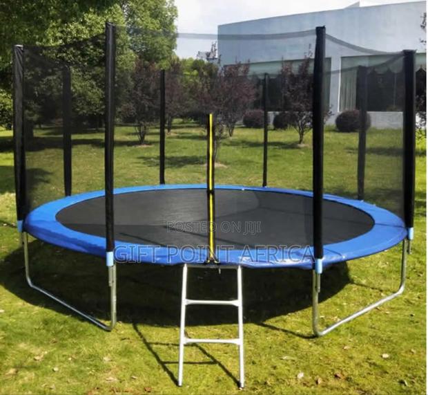 Strong Durable 12ft Trampoline For Both Commercial And Private Use - thumbnail 2