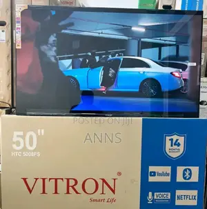 Bluetooth Enabled Vitron 50 Inch Android Tv