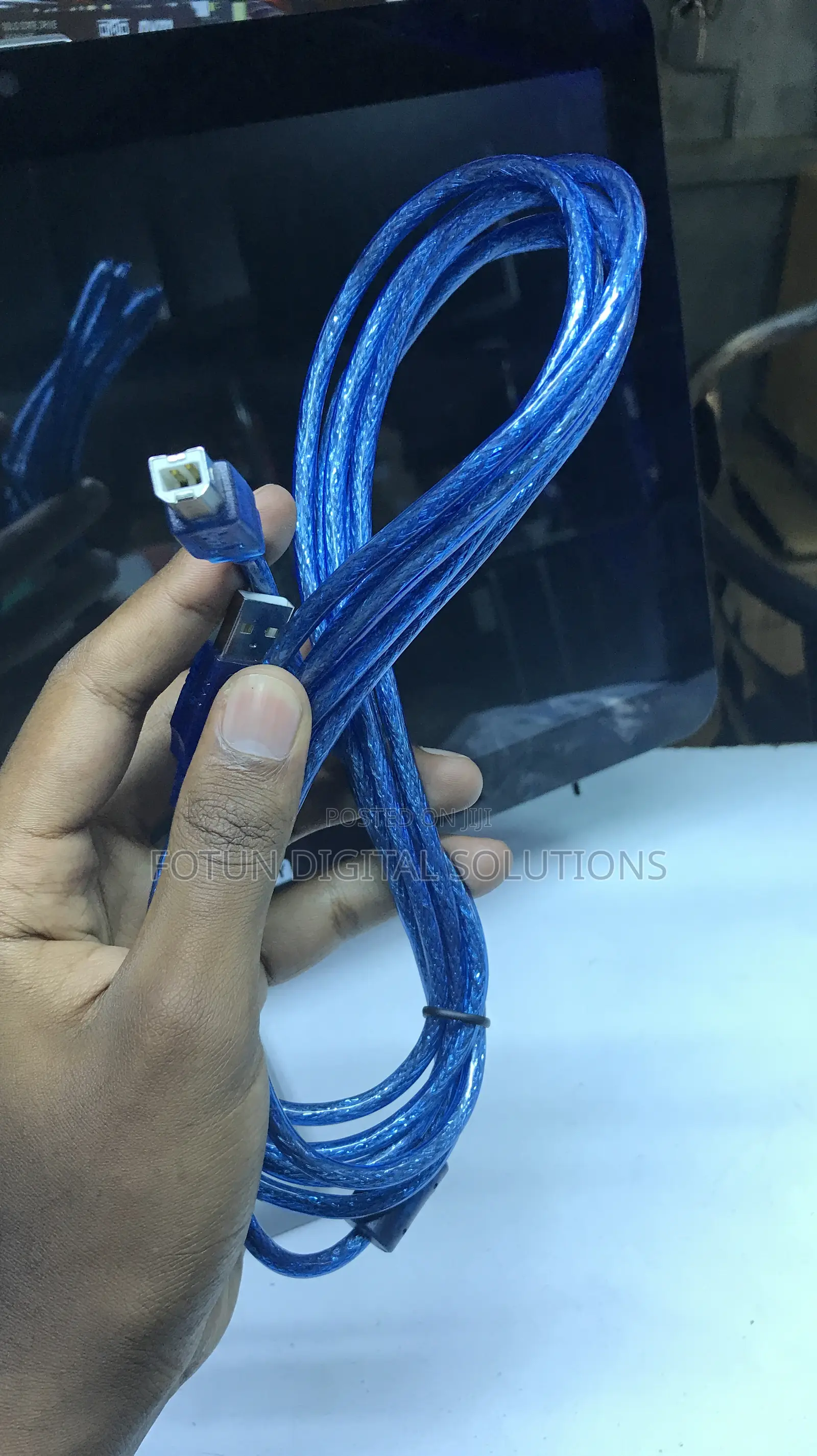 Heavy-duty 3m Printer Cable - Durable Tangle-free