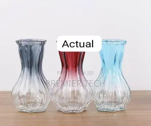 20cm High 800ml Flower Vase Now Available in 3 Colours