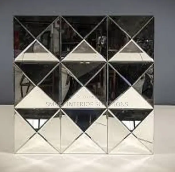 Silver Diamond Mirrors