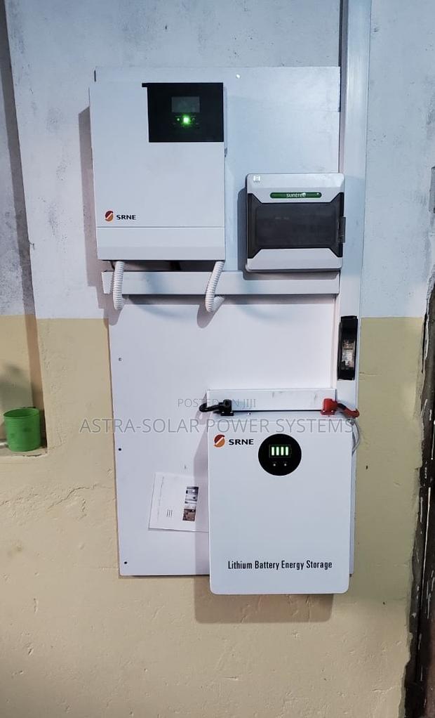 3kva Solar Power System - 2.56kwh Lithium Storage- 1.13kw Solar Array - main view