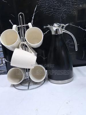 Tea Set With 2 LTRS Flask - thumbnail 2