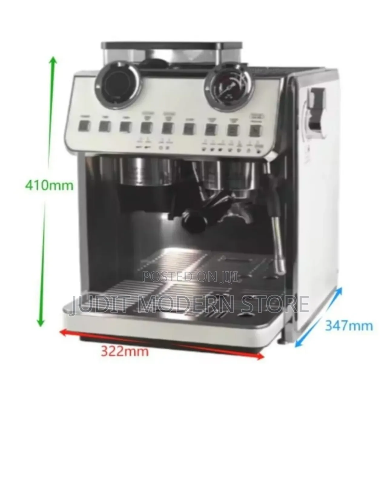 Commercial Coffee Machine With Grind Function