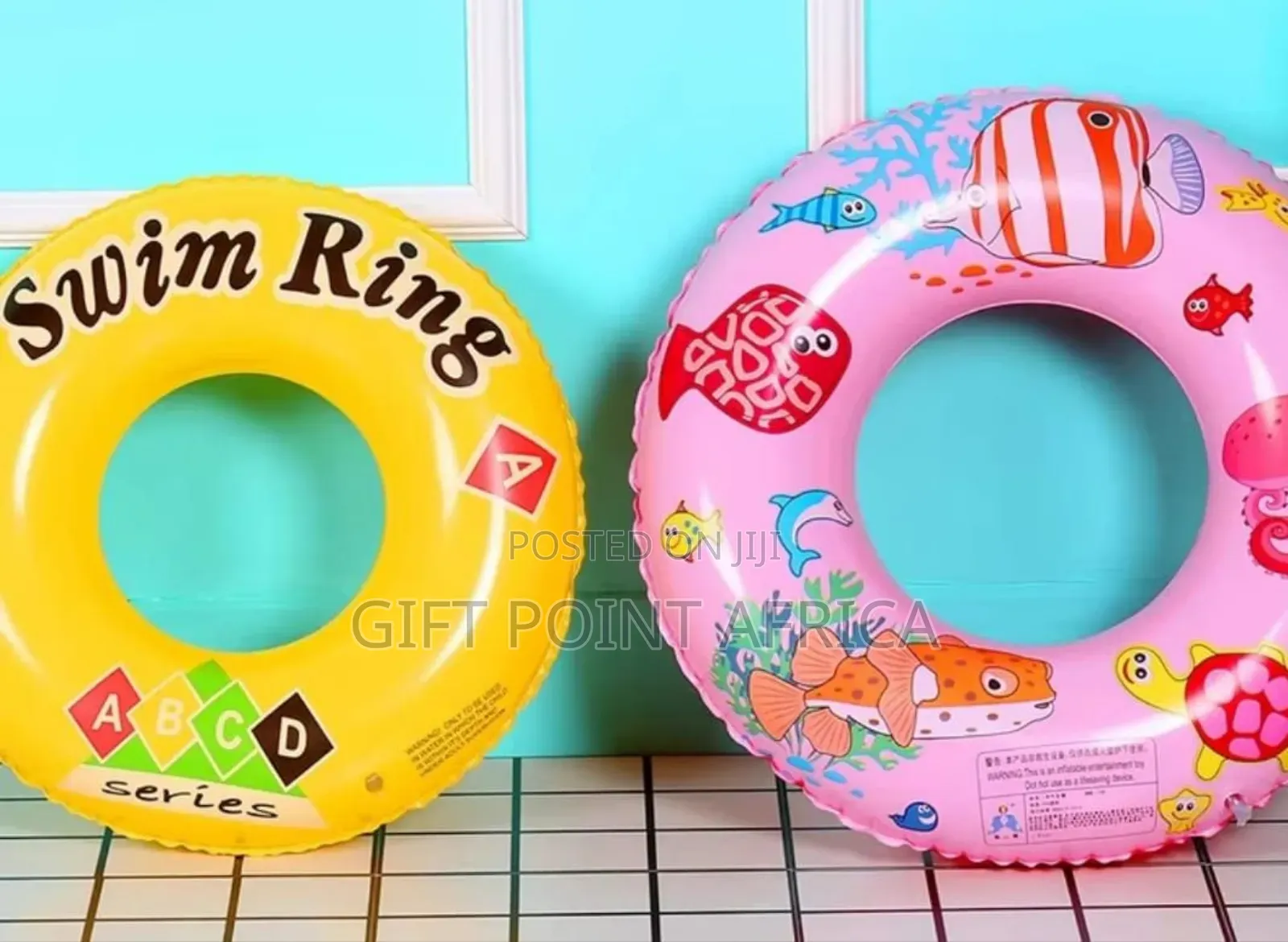 Strong And Durable Pvc Swimming Rings Available Size 50 60 70 For Kids