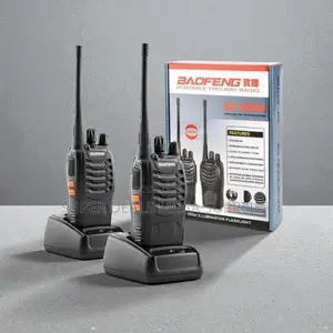 Bf-888s Walkie Talkie Radio Calls 2 PCS Top Quality 3-5km Range Pack