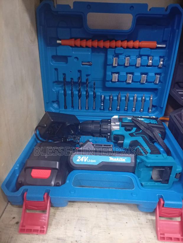 Makita Drill Set 24v/Quality Cordless Drill - main view