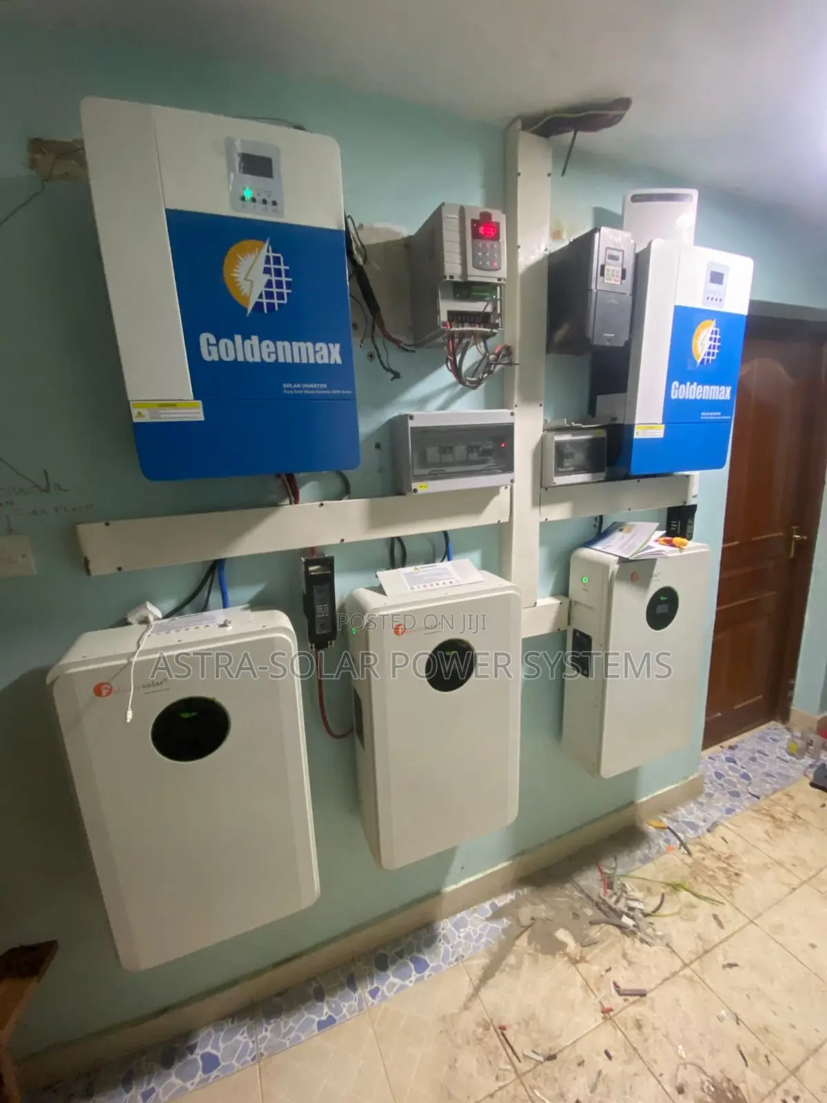 Heavy-Duty Off-Grid Solar System – 2×5kva Inverters 30kwh Battery