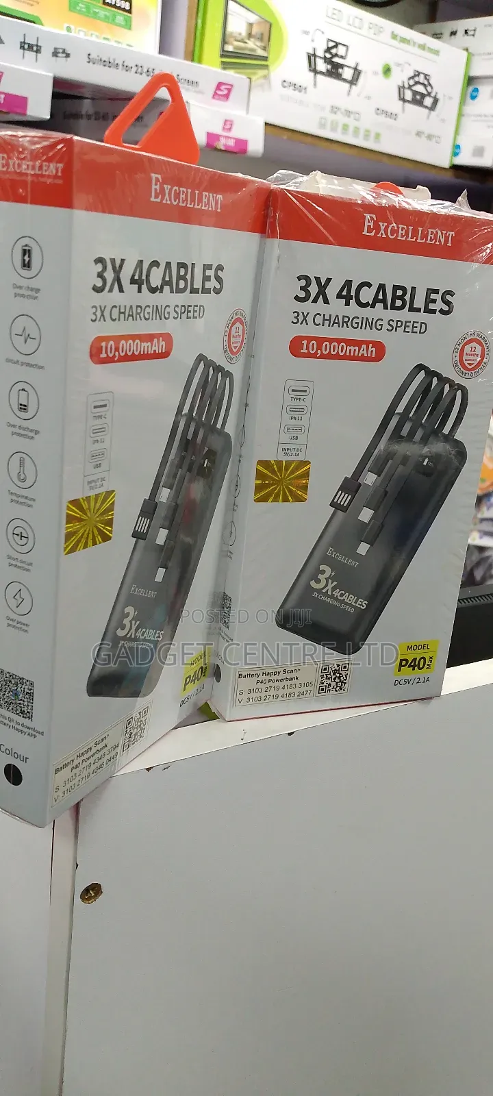 10000mah Excellent Power Bank Original