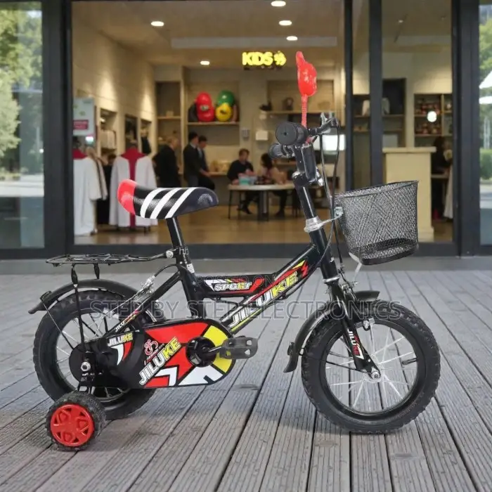 12,14,16 Inch 2–11 Yrs Children Sturdy Frame Bike With Rear Carrier