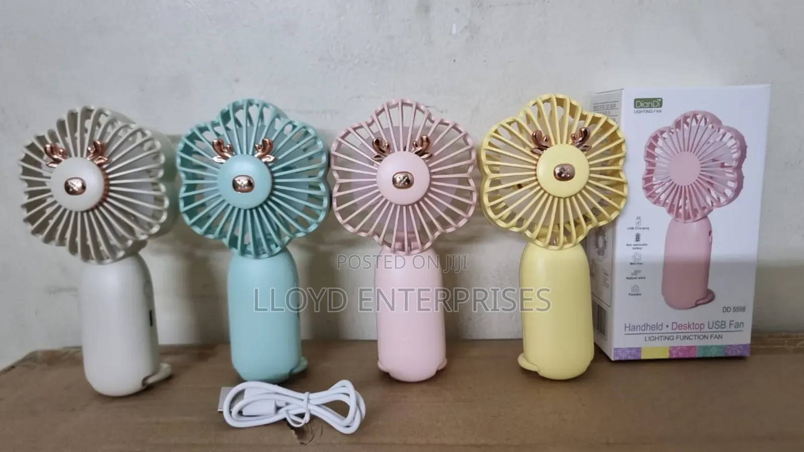 3 Speed Electric Mini Fan