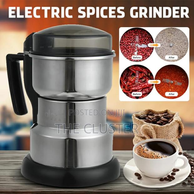 *Stainless Electric Coffee Grinder 250w Electric Grinder - thumbnail 2