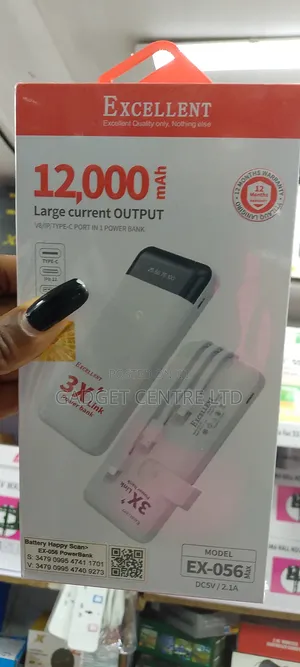 Brand New 12000 Mah Power Bank