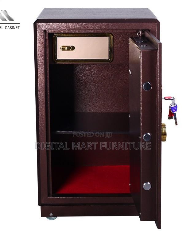 Premium Executive Brown Fire Proof Safe Box - thumbnail 2