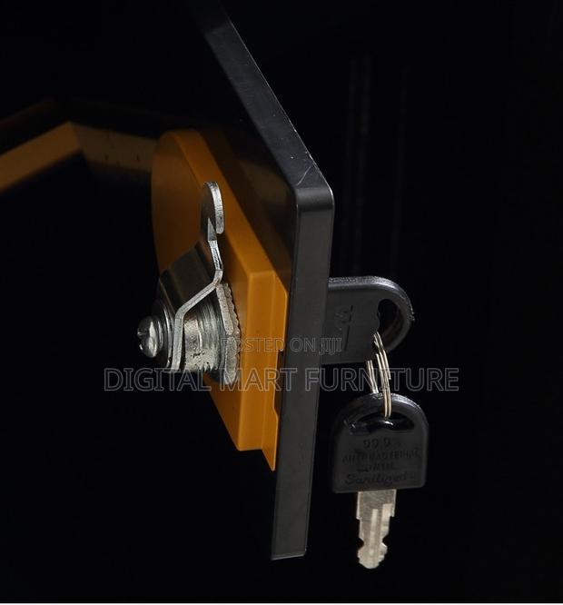 Premium Executive Brown Fire Proof Safe Box - thumbnail 3