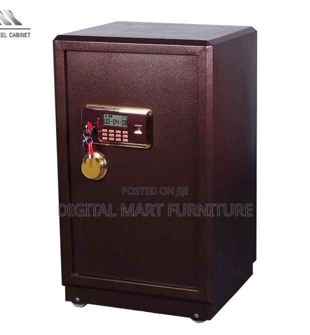 Premium Executive Brown Fire Proof Safe Box - thumbnail 4