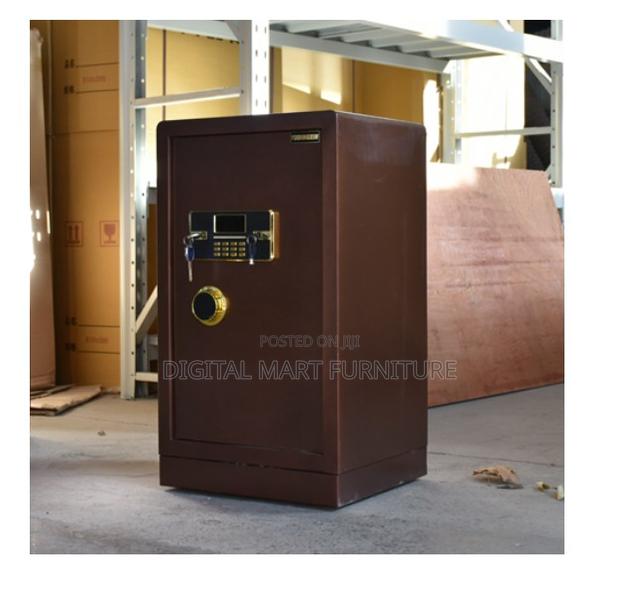Premium Executive Brown Fire Proof Safe Box - thumbnail 5