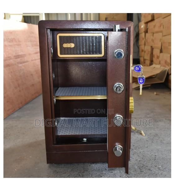 Premium Executive Brown Fire Proof Safe Box - thumbnail 6