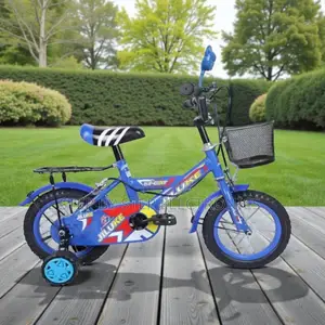 12,14,16 Inch 2–11 Years Kids Basket Bike With Padded Handle Grips