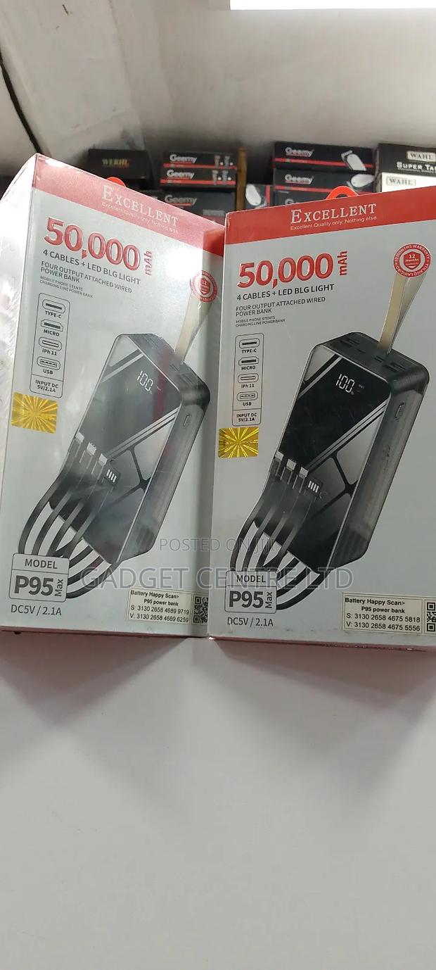 50000mah Original Excellent Power Bank