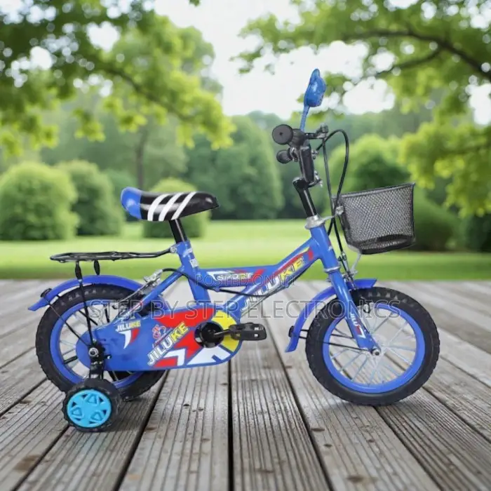 12,14,16 Inch 2–11 Years Children Training Wheel Bike With Steel Frame