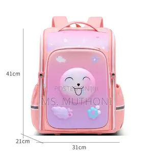Grade 1-6 ) School Backpack Bag*